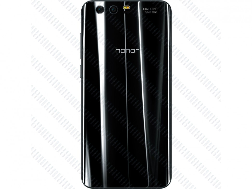 Задняя крышка для Huawei Honor 9/9 Premium Черный - Премиум