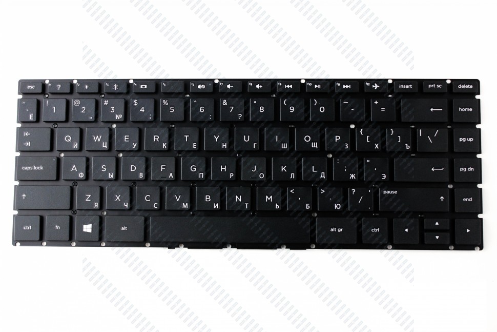 Клавиатура для HP 14-BS 14-BR 14-BF 14-BK Черная p/n: 2B-097PR0004, 708168-001