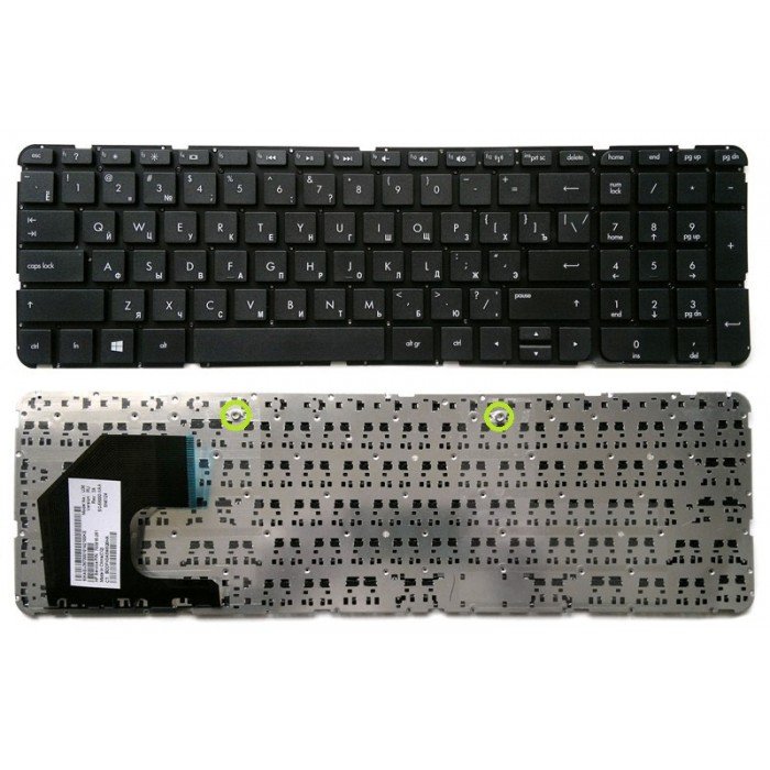 Клавиатура для HP 15-b горизонтальный Enter P/N: AEU36700010, SG-58000-XAA, AEU36700010, 703915-251