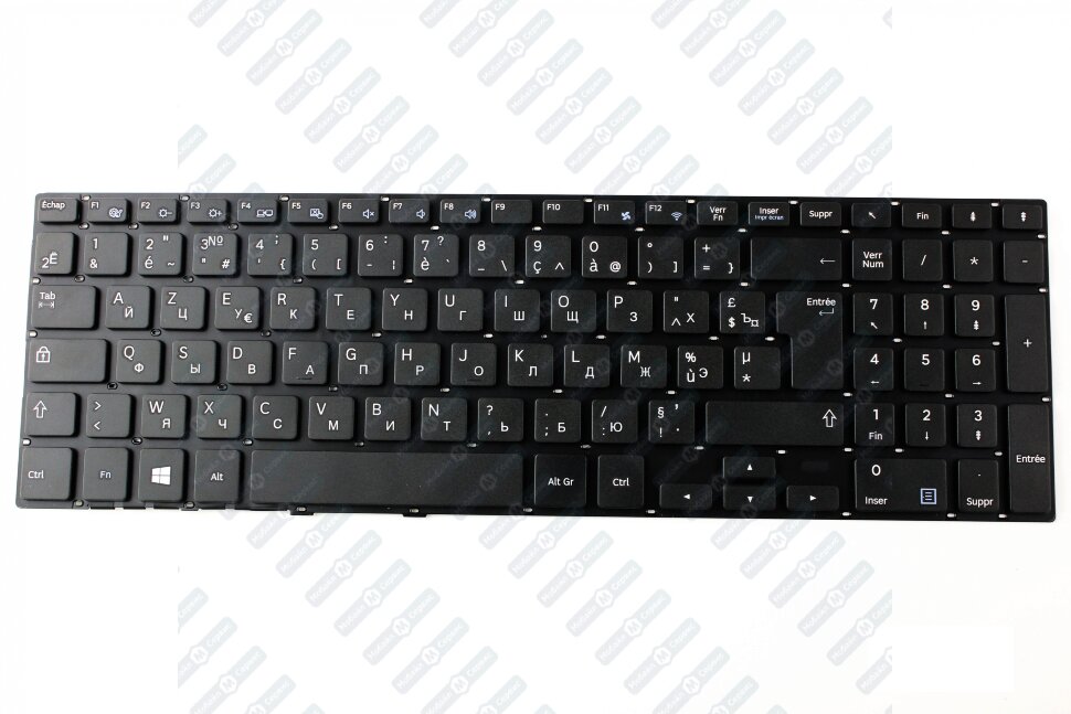 Клавиатура для ноутбука Samsung 370R5E NP450R5 Вертикальный Enter P/N: CNBA5903619, BA5903619