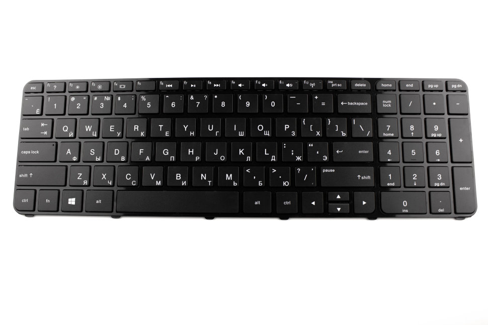 Клавиатура для HP 15-b с рамкой P/N: AEU36700010, SG-58000-XAA, AEU36700010