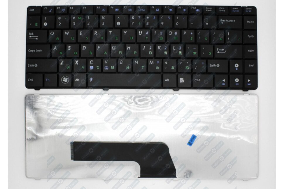 Клавиатура для Asus K40 K40E K40IN K40IJ K40AB P/n: 04GNQW1KUS00-1, V090462AS1, 55JM0005