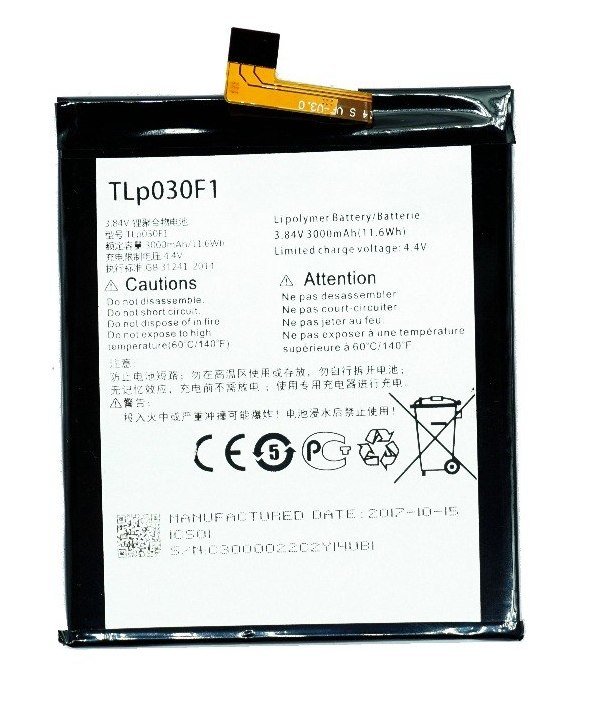 Аккумулятор для Alcatel TLp030F1 ( OT-6070K )