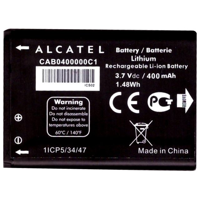 Аккумулятор для Alcatel CAB0400000C1/CAB0400011C1 ( OT-1035D/OT-1016D/OT-1052D )
