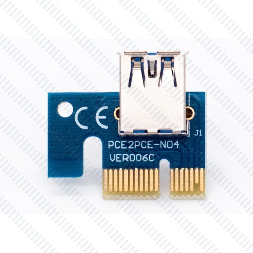 Адаптер для райзера PCI-E 1x4