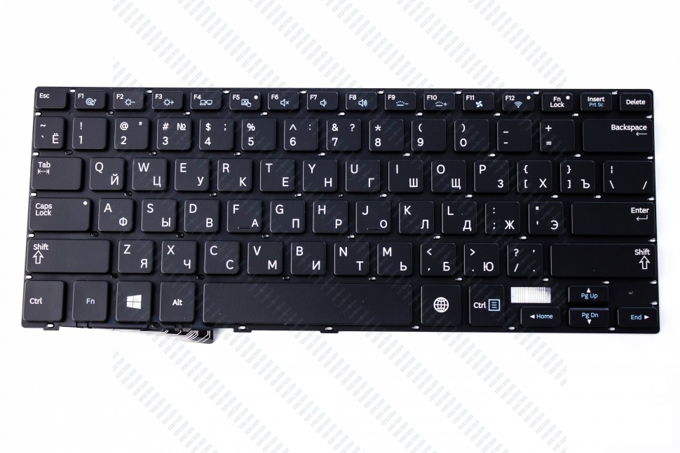 Клавиатура для ноутбука Samsung 730U3E 740U3E NP740U3E NP730U3E с подсветкой p/n: BA75-04469K