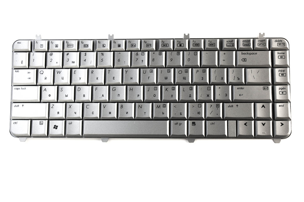 Клавиатура для HP Pavilion DV5-1000 DV5 Серебряная P/n: QT6A, AEQT6700040, AEQT6700120