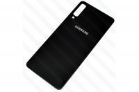 Задняя крышка для Samsung A750F (A7 2018) Черный