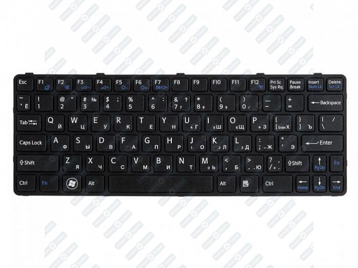 Клавиатура для ноутбука Sony SVE11 Черная P/n: 149036311, 149036351, HMB8820NFJ12, 55012G231U0-212-G
