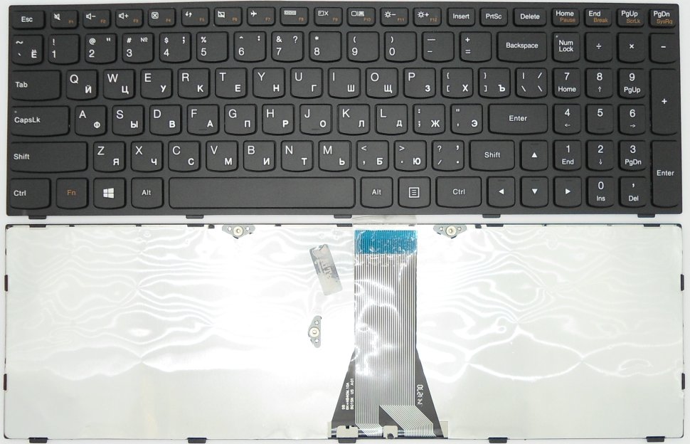 Клавиатура для ноутбука Lenovo G50-30 G50-70 Z50-70 P/N: 25214725, MP-13Q13US-686, MP-13Q1, T6G1-US