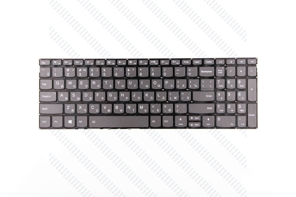 Клавиатура для ноутбука Lenovo V330-15IKB V330-15IKS с подсветкой p/n: SN20Q40612 9Z.NDUBN.F0V