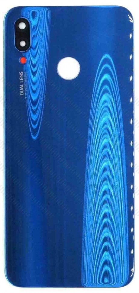 Задняя крышка для Huawei P20 Lite Синий - Премиум