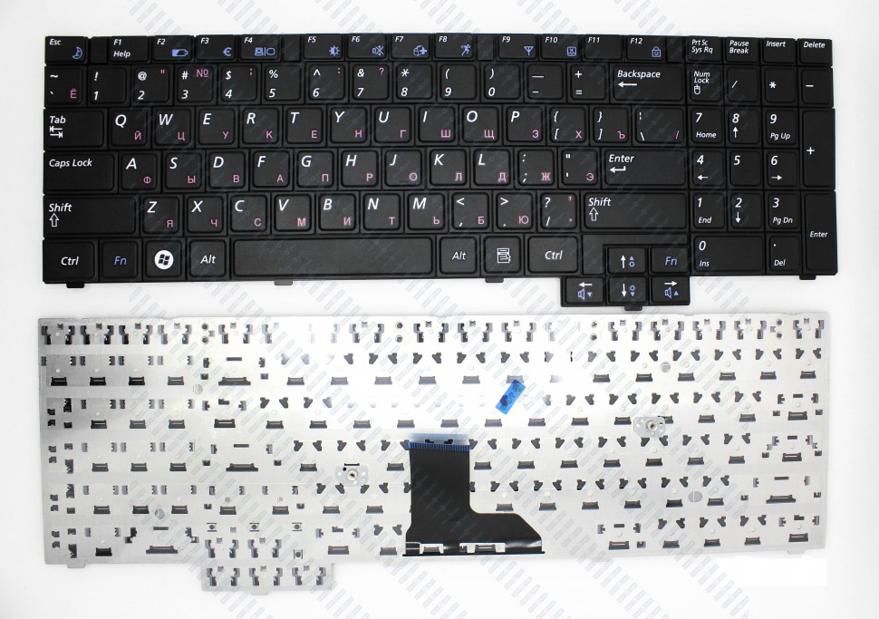 Клавиатура для ноутбука Samsung R525 R528 R530 R538 R540 P/n: BA59-02832C, BA59-02832D, BA59-02529D