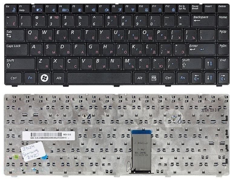 Клавиатура для ноутбука Samsung R425 R467 R465 R463 R420 R428 P/n: BA59-02490C, CNBA5902490C