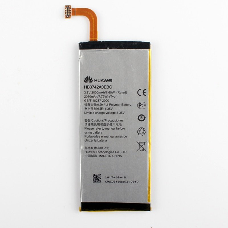 АКБ для Huawei HB3742A0EBC ( Ascend P6/G6/G630 )