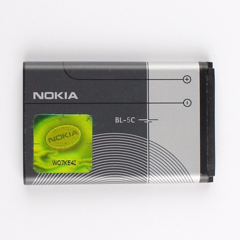 АКБ для Nokia BL-5C ( 1100/130/130Dual/150/205/205Dual/107Dual/208/216/220/220Dual/230/130 2017 )