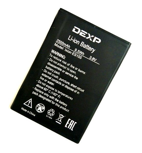 АКБ для DEXP Ixion ES155 (Vector)