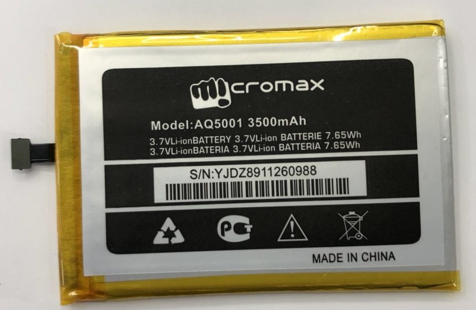 АКБ для Micromax AQ5001 ( Canvas Power )