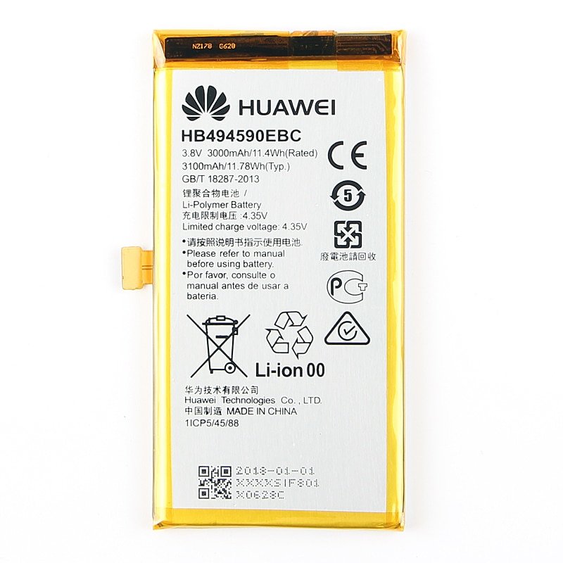 АКБ для Huawei HB494590EBC ( Honor 7 )