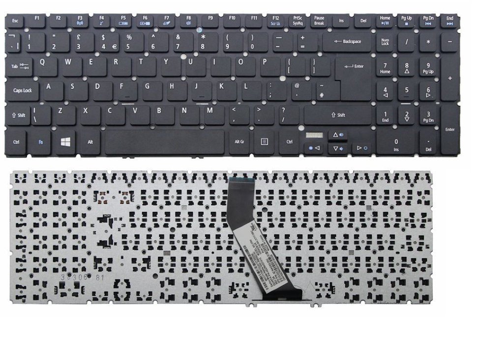 Клавиатура для Acer V5-552 V5-572 V5-553 V7-581 V7-582 P/N: AEZRP701010