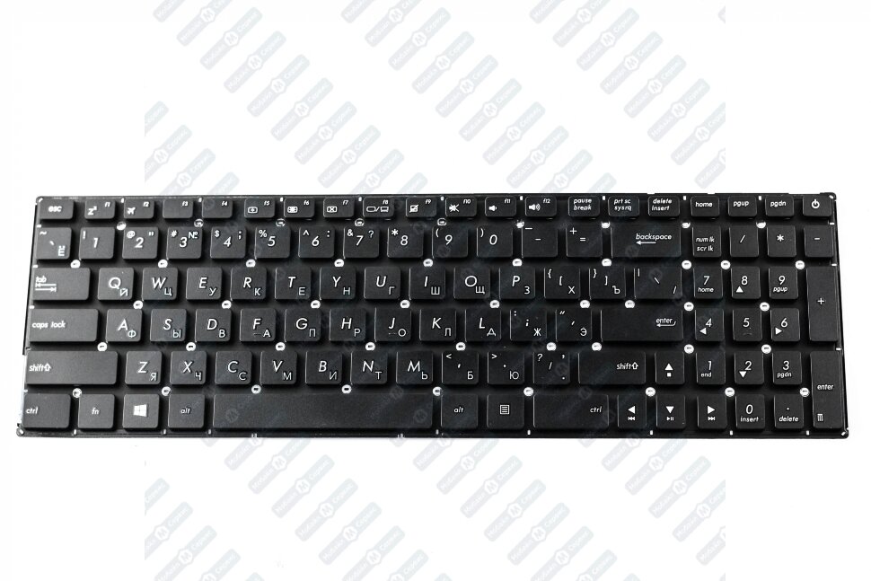 Клавиатура для Asus X540Y P/n: 0KNB0-610TRU00, 0KNB0-610TUS00, 13NB0B01AP0301, 15K930947950Q